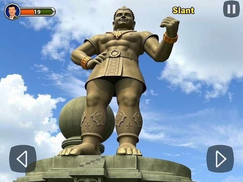 Shravanabelagola Statue Climb Gameplay